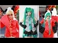 【Cosplay Show】Happy Synthesizer 初音ミク 鏡音レン 踊ってみた