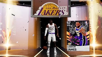 NBA 2K21 Play In Locker Code - Free Galaxy Opal Lebron James