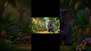 The Elephant and The Ant! Never Underestimate Anyone! 🐘🐜 #elephant #storytime #learning #viral Update