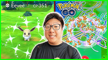 Eevee Community Day Classic 2025 in Pokemon GO