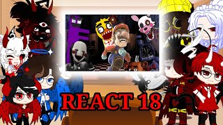 REACT 18 : SMG4 ( R64: Return to Freddy's spaghettria )