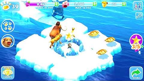 Ice Age Adventures rescue Eddie or Crash