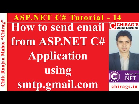 Asp.net C# Tutorial 14 - How to send email from ASP.NET C# Application using smtp.gmail.com (2022)