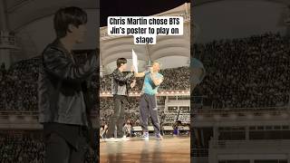 Chris Martin Choosing Bts Poster