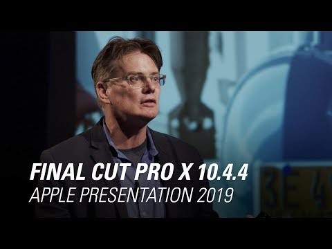 Apple Final Cut Pro X 10.4.4 Presentation