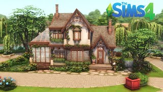 : Crystal Cottage Jewelers + Apartment | No CC | The Sims 4