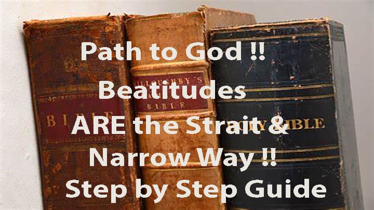 Directions to find God - 3 Chapters in the Bible to find THE WAY ...