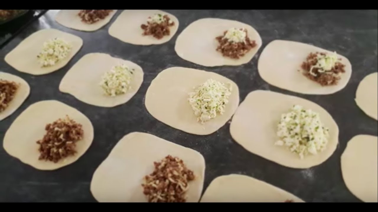 Crêpes  Turque Avec 2 Farces Au Choix وصفة تركية متميزة  بالعربية و الفرنسية