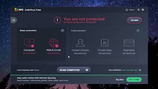AVG Free Antivirus   How To Temporarily DIsable Protection screenshot 3