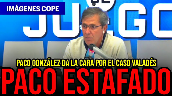 😱 ESCÁNDALO EN LA COPE: PACO GONZÁLEZ Y LA ESTAFA DE GUILLERMO VALADÉS EN TIEMPO DE JUEGO: BRUTAL
