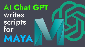 AI ChatGPT writes scripts for MAYA