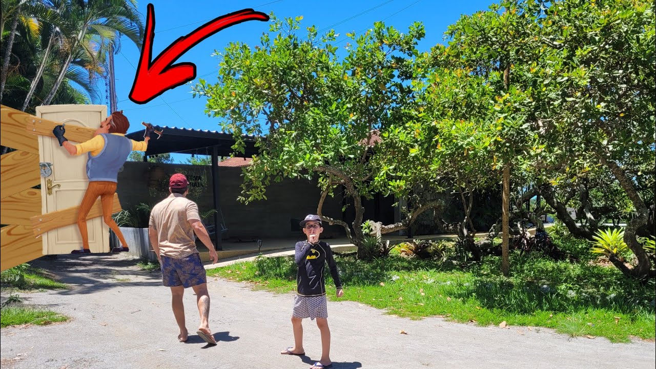 ACHAMOS A CASA DO VIZINHO HELLO NEIGHBOR - Lucas Vasconcelos