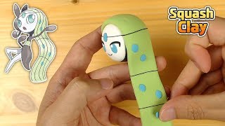 Pokémon Clay Art Meloetta Voice Form Normalpsychic Mythical Pokémon