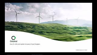 How To Video Edit And Update Company Project Budgets