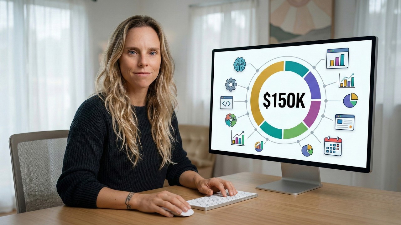 She Replaced Her 9-5 With AI and Earned $100k+ in 6 Months