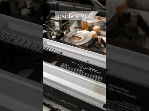 Inside a VCR