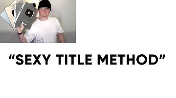This YouTube Title Strategy Will CHANGE Your Life (i hope)