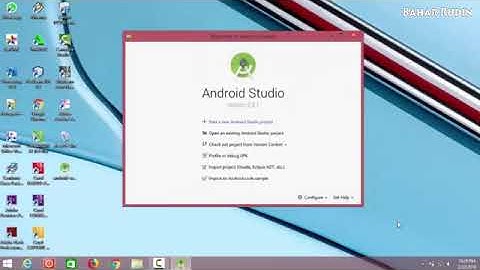 INSTALL  SDK  Tools ANDROID STUDIO   (Latest Version)