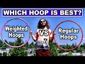 Weighted Hula Hoop VS Hula Hoop Comparison Review (Which Is Best For Exercise Workouts & Beginners?)