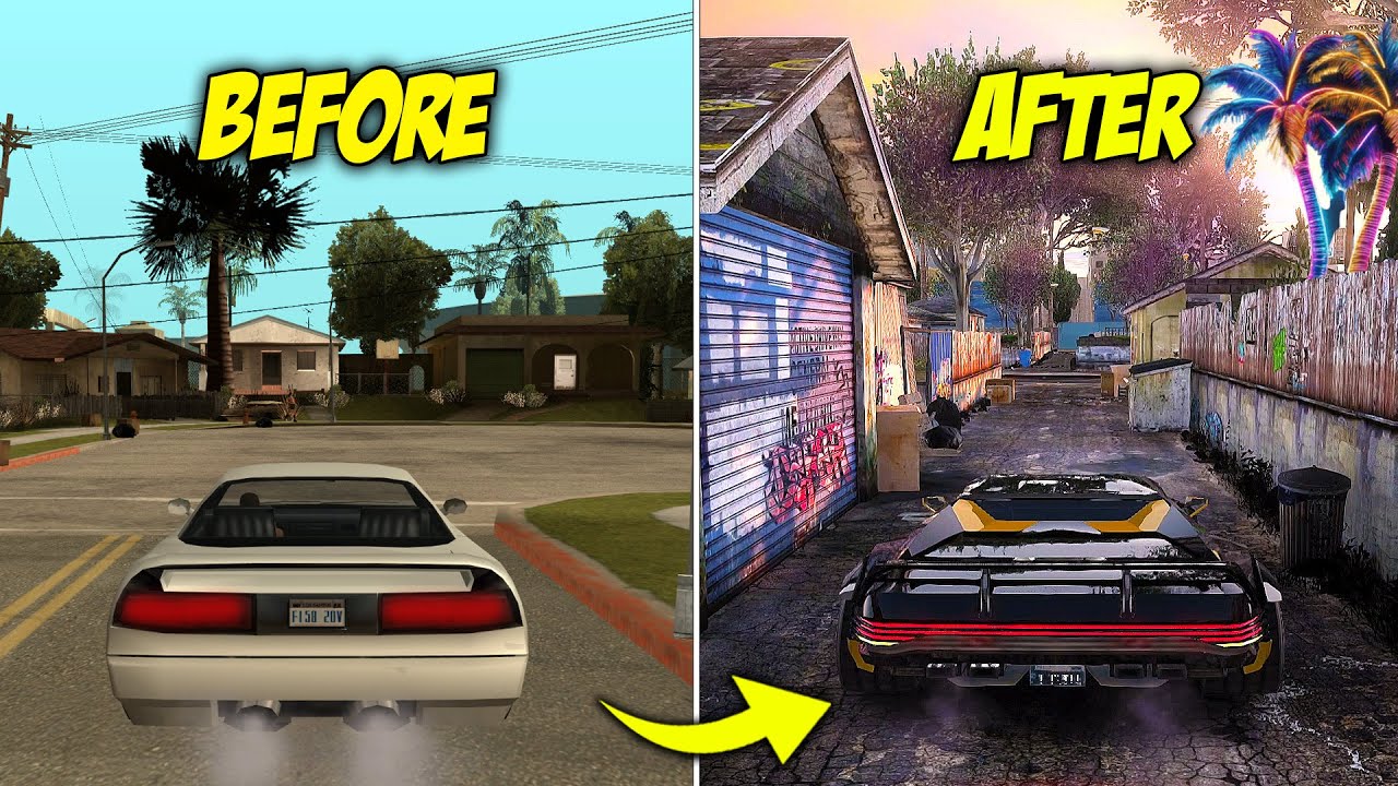 I Turned GTA San Andreas into CYBERPUNK 2077