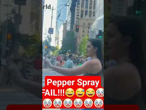 Pepper spray FAIL!