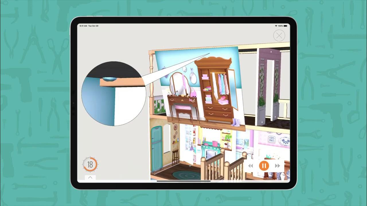 KidKraft Charlotte Dollhouse assembly instructions overview YouTube