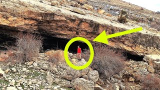 In search of a cave 😱in the mountains of Iran