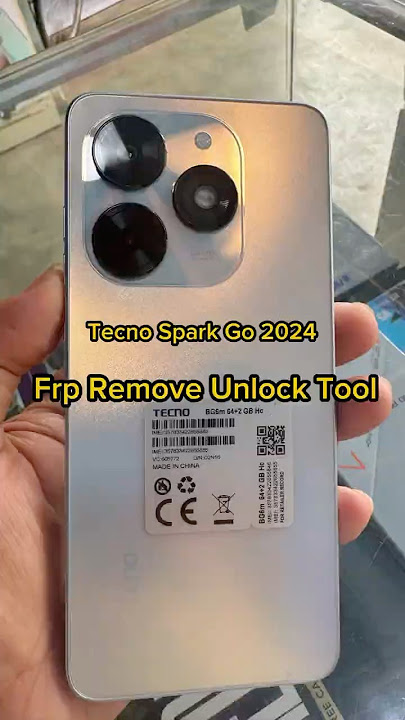 Tecno Spark Go 2024 ( BG6m )Frp Remove Unlock Tool 100% Done #shorts #frp#unlocktool #foryou #tecno