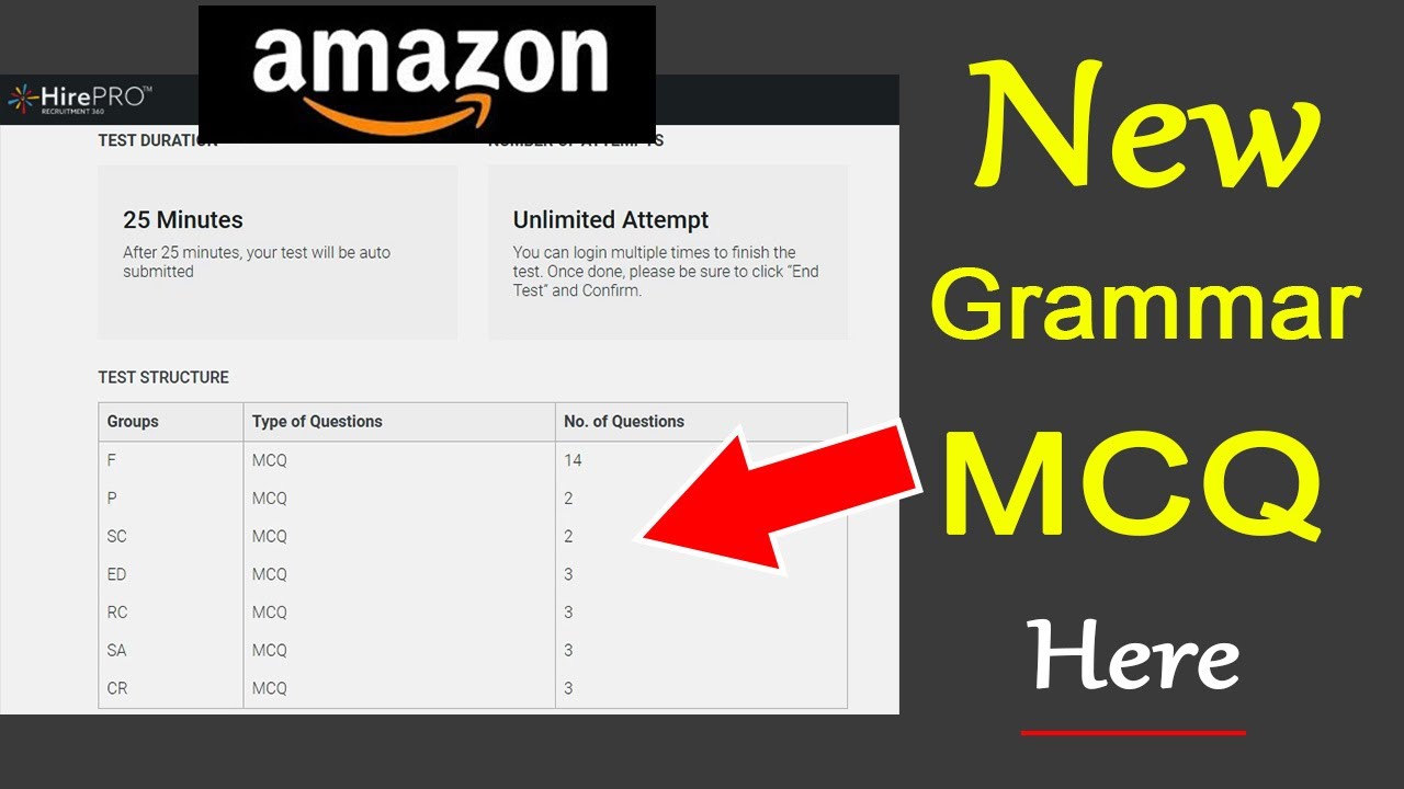 amazon-preliminary-test-new-questions-with-answers-amazon-interview-first-round-new-grammar