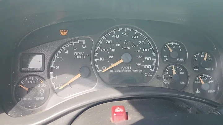 99+ Chevy Gauge Cluster Going Crazy