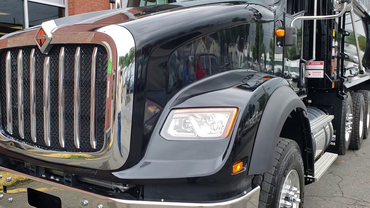 International Truck HX 620 TriAxle Dump YouTube