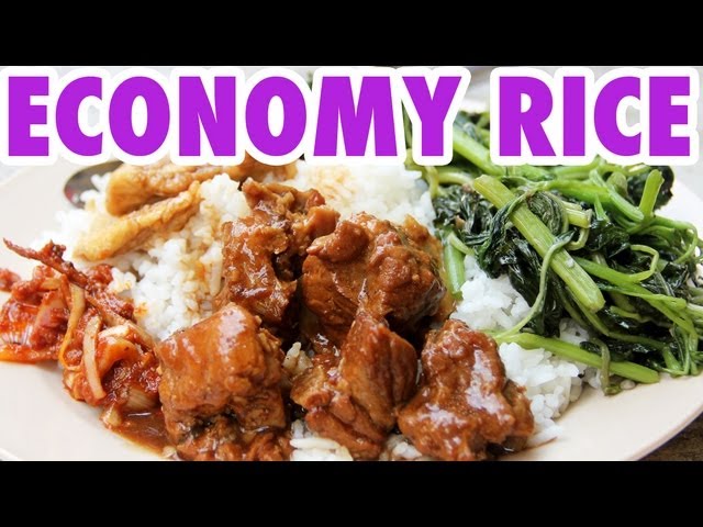 Malaysian Economy Rice - Street Chinese Food | Mark Wiens
