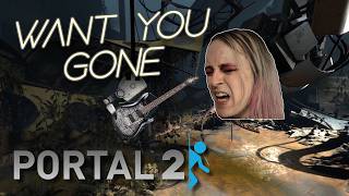 WANT YOU GONE - PORTAL 2 (feat. Hyper Light Drummer) || Prog/Alt Rock cover