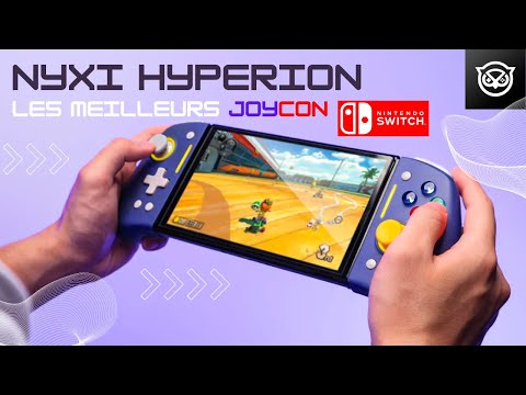 LES MEILLEURS JOYCON NINTENDO SWITCH !? TEST de la Manette sans fil Switch NYXI Hyperion Pro Purple