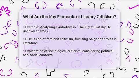 What Are the Key Elements of Literary Criticism? - The Prose Path