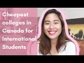 13 cheapest college in Canada for International Student | Post-Graduate Certificate