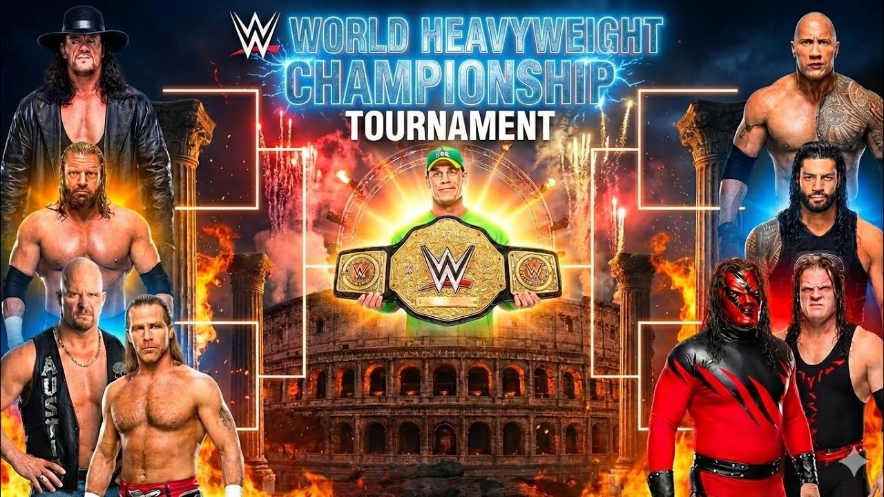 WWE World Heavyweight Championship Tournament! MATCH 1: Undertaker vs. Triple H - LEGEND Difficulty