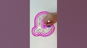 Satisfying Spirograph Art | #spirograph #spirographart #youtubeshorts #mustwatch #asmr #trending