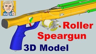 Roller Speargun Design Model