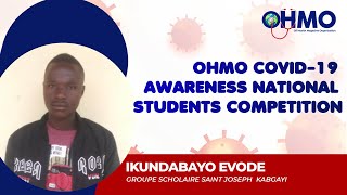 Coronavirus Global Awareness in Rwanda - IKUNDABAYO EVODE (ENTRY 68)