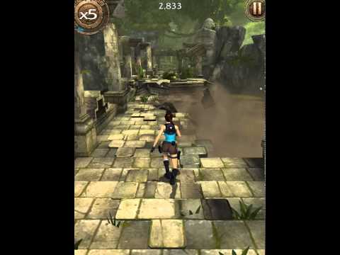Lara Croft Relic Run iPad Trailer