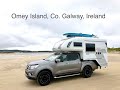 Наш Кампер на пикапе Tischer 230S on Nissan Navara, Omey Island, Galway, Ireland July 2020