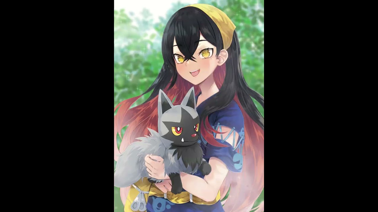 【チロちゃん】手描きイラスト ゼイユ ポケモン ゼイユちゃん描いてみた【イラストショート】 - YouTube