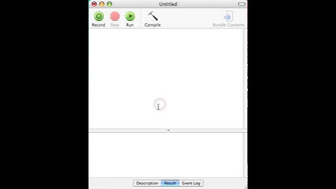 Script Editor For Mac Help!?