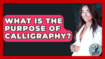 What Is The Purpose Of Calligraphy? - Philosophy Beyond