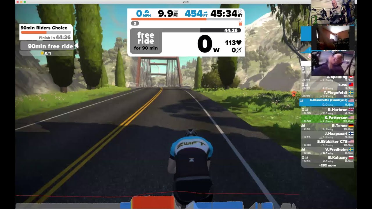 Zwift Zoom Handcycle 3.7.16 YouTube