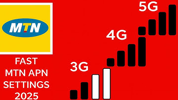 MTN 2025 APN & MMS Settings ✅ | Faster Internet & Easy Setup!