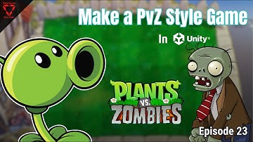 #unity #plantvszombies #tutorial #howto #C# How to make Plant Vs Zombies in UNITY C# Ep:23
