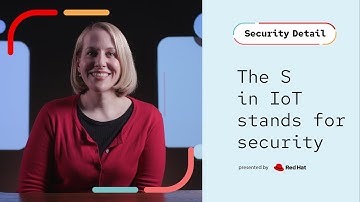 The S in IoT stands for security | Security Detail