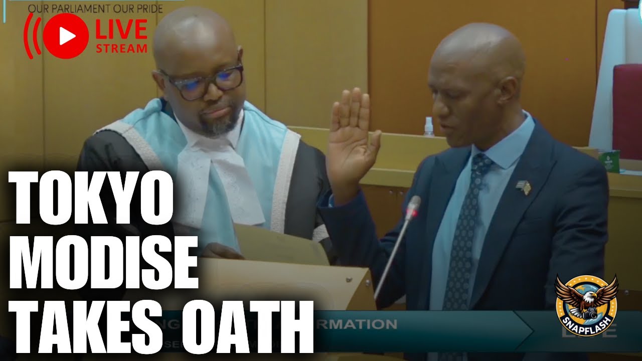 WATCH LIVE: Tokyo Modise Sworn In as New MP for Kgalagadi South | Botswana Parliament